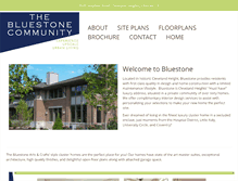 Tablet Screenshot of liveatbluestone.com